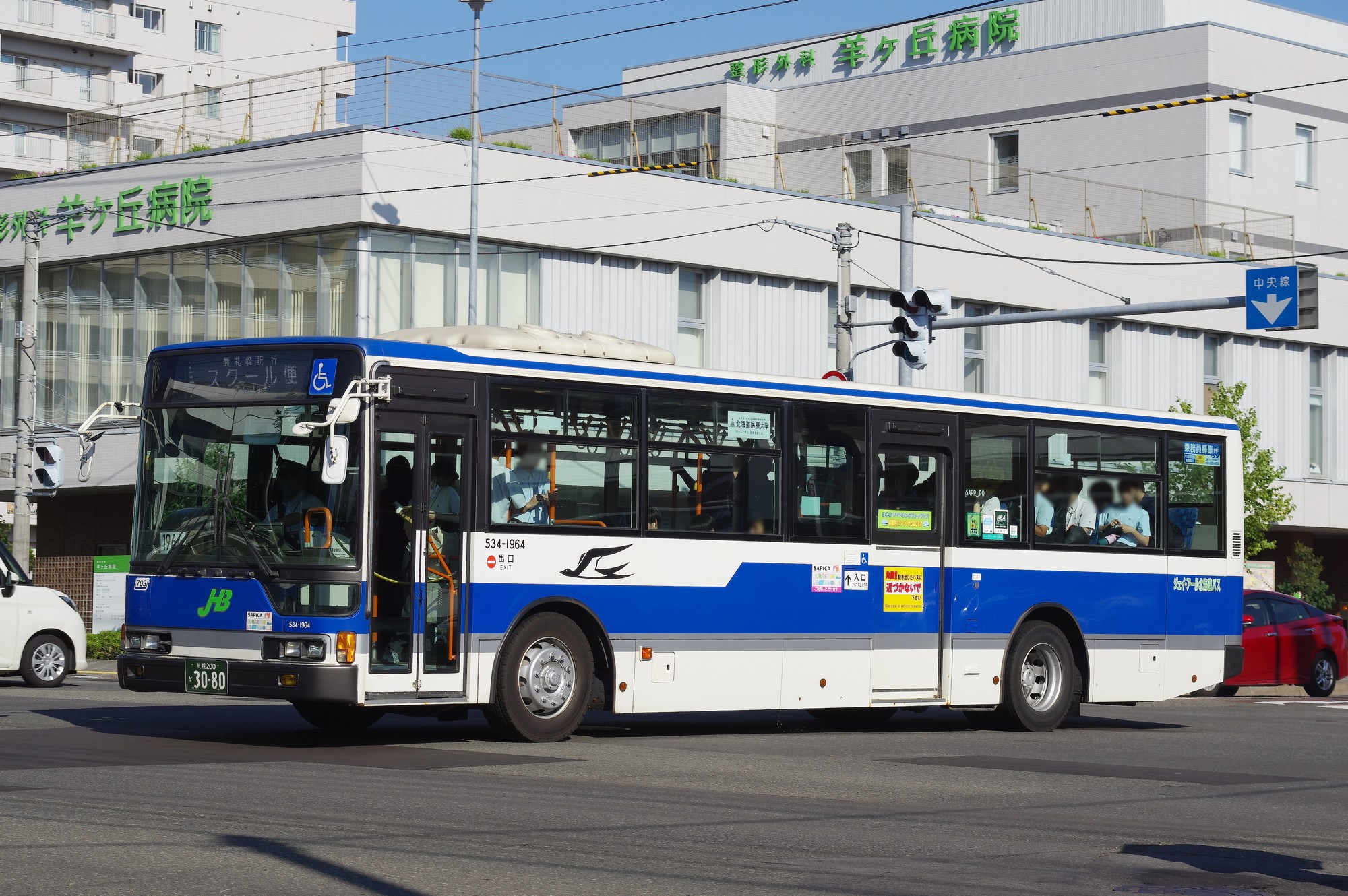 ジェイ・アール北海道バス】534-1964 札幌200か3080 | さっぽろ